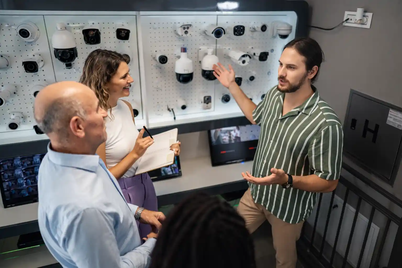 CCTV system design and security consultation services by Encode Tech Solutions
