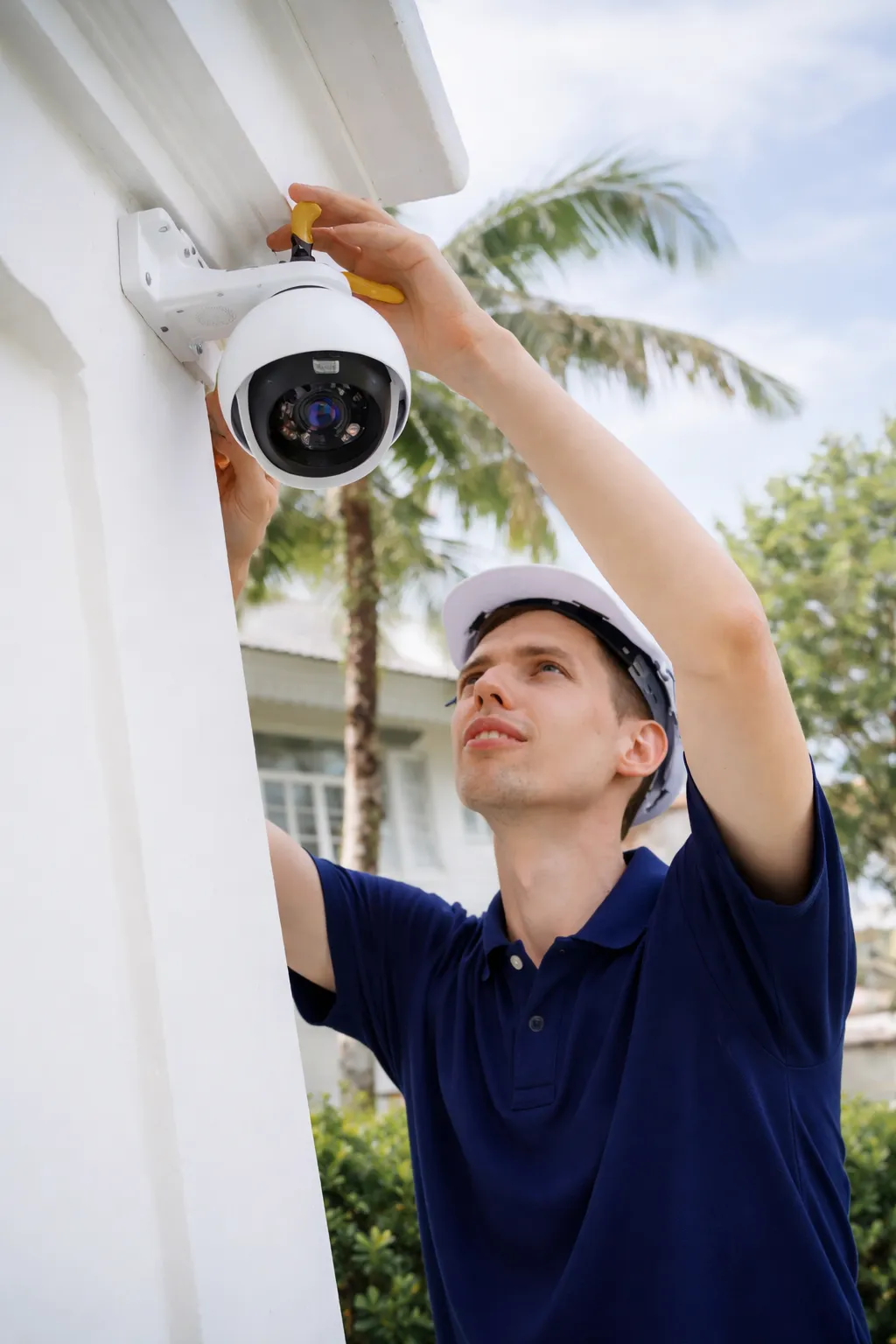 Professional new CCTV installation services by Encode Tech Solutions

