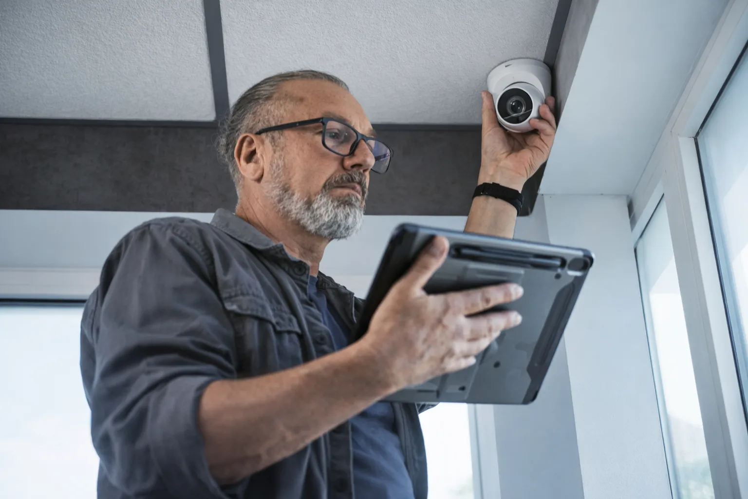 Professional new CCTV installation services by Encode Tech Solutions
