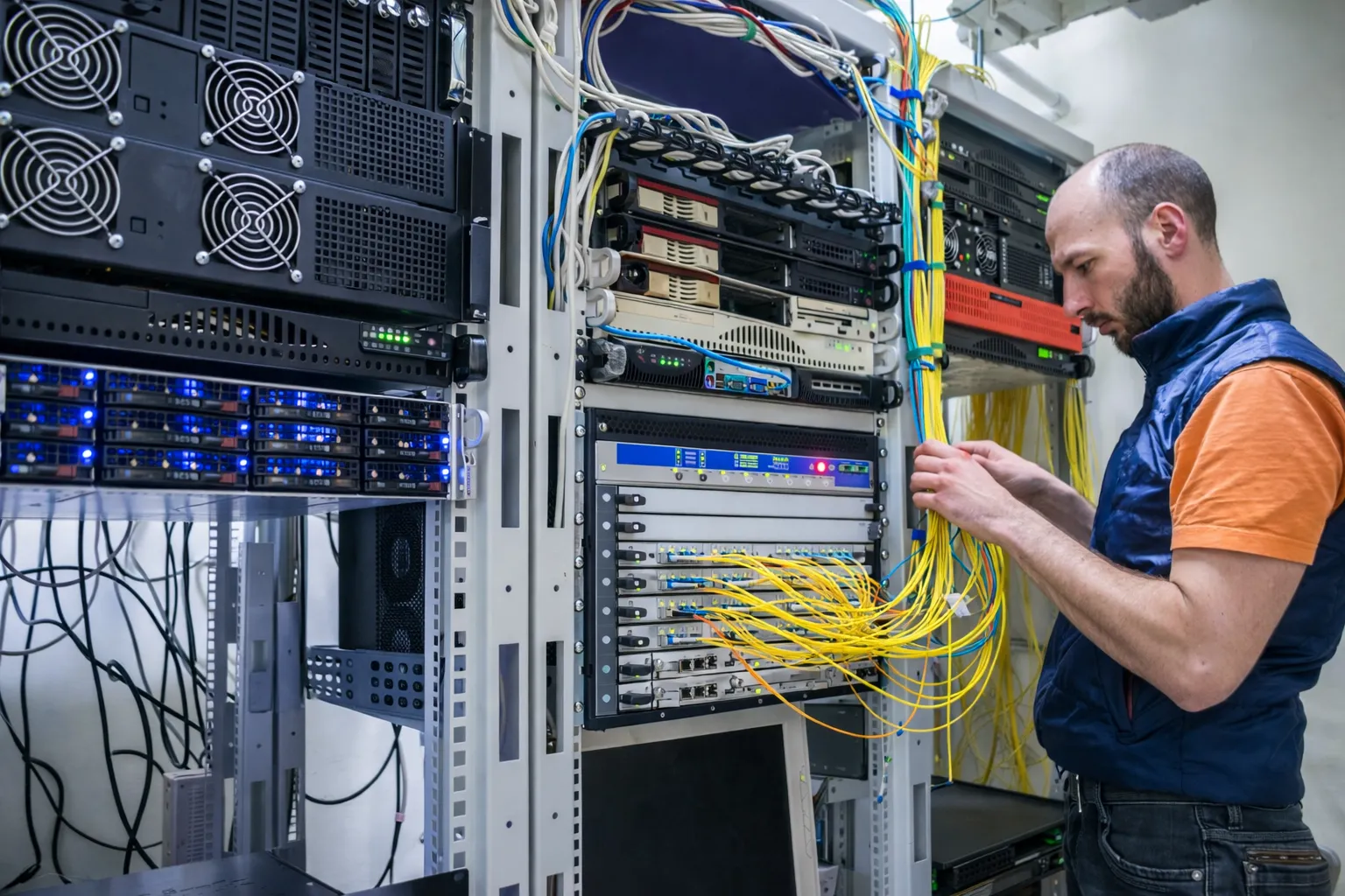 Network equipment replacement and installation