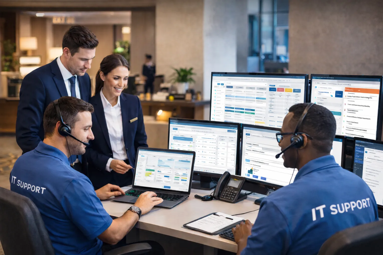 Front desk IT support